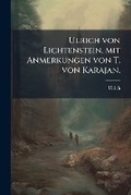 Cover: Ulrich von Lichtenstein, mit Anmerkungen von T. von Karajan. - Hutson Street Press