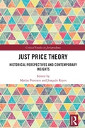 Cover: Just Price Theory - Routledge