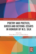 Bild: Poetry and Poetics, Greek and Beyond: Essays in Honour of M.S. Silk - Routledge