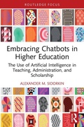 Cover: Embracing Chatbots in Higher Education - Routledge