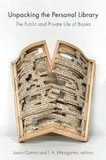 Cover: Unpacking the Personal Library - Wilfrid Laurier University Press