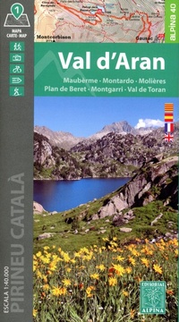 Abbildung von: Vall d' Aran - Mauberme - Montardo - Molieres - Montgarri - Alpina, Editorial, S.L.