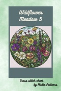 Cover: Wildflower Meadow 5 (Stained Glass Plants, #5) - Pickle Patterns