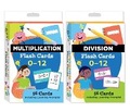 Cover: Multiplication & Division Flash Card 2-Deck Set - Shell Educational Publishing