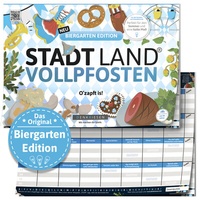 Abbildung von: DENKRIESEN - STADT LAND VOLLPFOSTEN® - Biergarten Edition - "O'zapft is!" | A4 Spielblock - DENKRIESEN