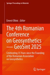 Abbildung von: The 4th Romanian Conference on Geosynthetics - GeoSint 2025 - Springer