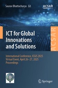 Cover: ICT for Global Innovations and Solutions - Springer