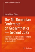 Cover: The 4th Romanian Conference on Geosynthetics - GeoSint 2025 - Springer