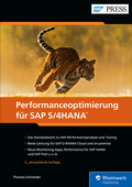 Cover: Performanceoptimierung f&uuml;r SAP S/4HANA - SAP PRESS