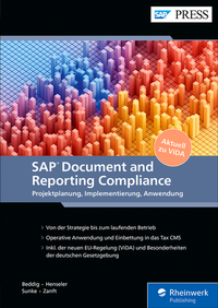 Enlarge image Cover: SAP Document and Reporting Compliance - SAP PRESS