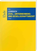 Cover: Lehrbuch Zivil-, Unternehmens- und Gesellschaftsrecht - Linde