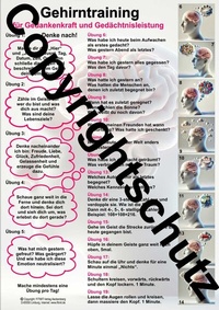 Abbildung von: Gehirntraining - für Gedankenkraft und Gedächtnisleistung - Aeckersberg, Ingrid