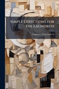 Cover: Simple Directions for the Laundress - Hutson Street Press