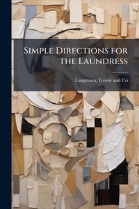 Enlarge image Cover: Simple Directions for the Laundress - Hutson Street Press