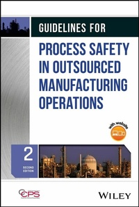 Enlarge image Cover: Guidelines for Process Safety in Outsourced Manufacturing Operations - Wiley
