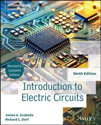Enlarge image Cover: Introduction to Electric Circuits, International Adaptation - Wiley
