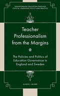 Cover: Teacher Professionalism from the Margins - Emerald Publishing Limited