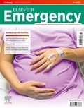 Cover: ELSEVIER Emergency.  Gyn&auml;kologische Notf&auml;lle. 3/2025: Fachmagazin f&uuml;r Rettungsdienst und Notfallmedizin - Elsevier