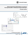 Cover: Elektromagnetische St&ouml;rfestigkeit von passiven Kleinsignalwandlern in Mittelspannungsschaltanlagen - BoD - Books on Demand