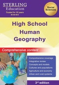 Cover: High School Human Geography - Sterling Education