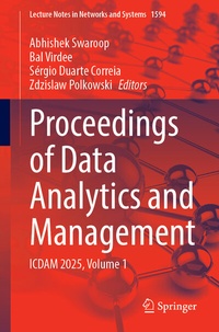 Abbildung von: Proceedings of Data Analytics and Management - Springer