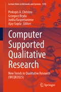 Cover: Computer Supported Qualitative Research - Springer