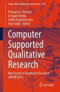 Enlarge image Cover: Computer Supported Qualitative Research - Springer