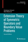 Cover: Extension Theory of Symmetric Operators and Boundary Value Problems - Birkhäuser