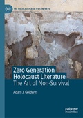Cover: Zero Generation Holocaust Literature - Palgrave Macmillan