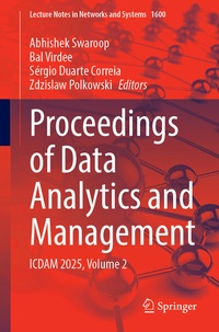 Abbildung von: Proceedings of Data Analytics and Management - Springer