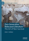 Bild: Zero Generation Holocaust Literature - Palgrave Macmillan