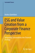 Cover: ESG and Value Creation from a Corporate Finance Perspective - Springer