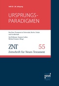 Cover: ZNT - Zeitschrift f&uuml;r Neues Testament 28. Jahrgang, Heft 55 (2025) - Narr Francke Attempto