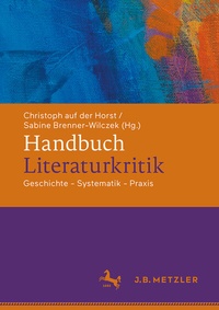 Abbildung von: Handbuch Literaturkritik - J.B. Metzler