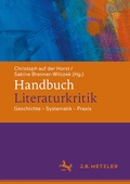 Cover: Handbuch Literaturkritik - J.B. Metzler