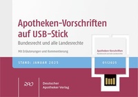 Abbildung von: Apotheken-Vorschriften auf USB-Stick - Deutscher Apotheker Verlag
