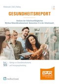 Cover: Gesundheitsreport 2025 - medhochzwei Verlag