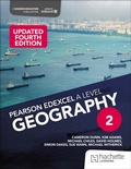 Cover: Pearson Edexcel A-level Geography Book 2, Updated Fourth Edition - Hodder Education