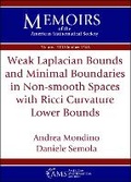 Cover: Weak Laplacian Bounds and Minimal Boundaries in Non-smooth Spaces with Ricci Curvature Lower Bounds - American Mathematical Society