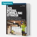 Cover: 2026 National Plumbing & HVAC Estimator - Craftsman Book Company