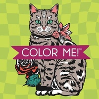 Enlarge image Cover: Color Me! Cats - Keepsake Coloring Books Compact Edition with Cat Quotes 7x7 Inches Portable Coloring Book for Cat Lovers, Adults & All Ages - New Seasons
