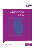 Cover: FOL - Criminial Law 2e - The University of Law Publishing Limited