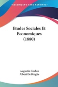 Bild: Etudes Sociales Et Economiques (1880) - Kessinger Publishing
