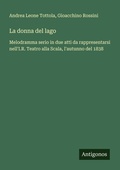 Cover: La donna del lago - Antigonos Verlag