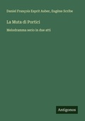 Cover: La Muta di Portici - Antigonos Verlag