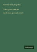 Cover: Il birrajo di Preston - Antigonos Verlag
