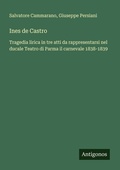 Cover: Ines de Castro - Antigonos Verlag