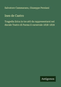Enlarge image Cover: Ines de Castro - Antigonos Verlag