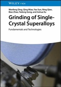 Cover: Grinding of Single-Crystal Superalloys - Wiley-VCH