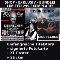 Abbildung von: Eisbrecher - Bundle - LIMITED: Signierte Fotokarte + XL Poster + Sticker + Titel Story Sonic Seducer 10-24 - Vogel, Thomas Media